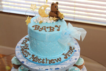 tort na baby shower