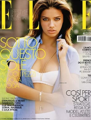 Adriana Lima w ciąży 8 lima