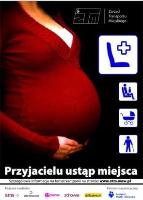 "Przyjacielu ustąp miejsca" - kampania społeczna 1 ustap miejsca