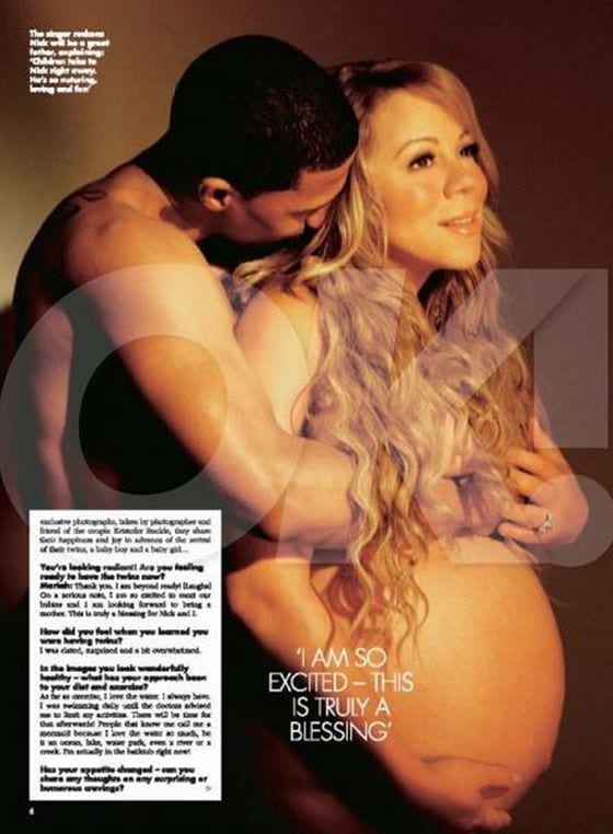 Mariah Carey w magazynie OK 3 ok 3