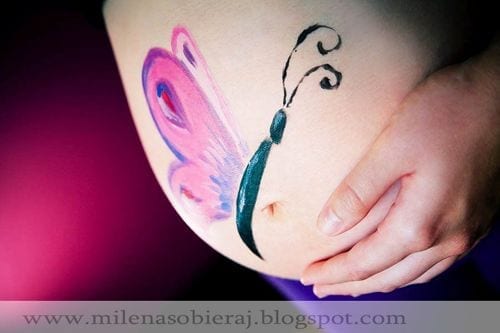 Konkurs - Udekoruj swój brzuszek na wiosnę! 1 zdjecie wygrana