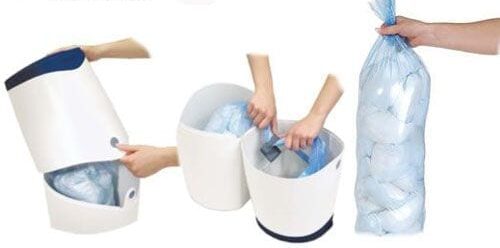 Pojemnik na pieluchy Angelcare® Captiva™ – higiena i komfort w Twoim domu 6 Pojemnik na pieluchy