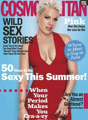 pink cover cosmo