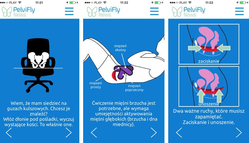 PelviFly trening mięśni dna miednicy
