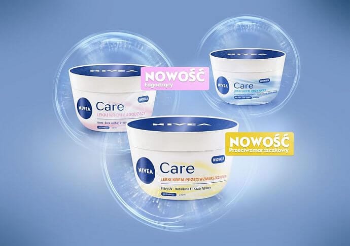 top Linia NIVEA Care
