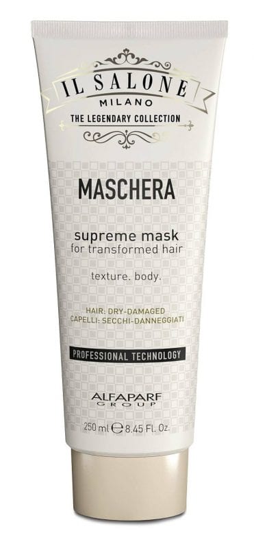 Jak zregenerować włosy po lecie 3 IL SALONE MILANO_supreme-mask 250 ml_włosy suche i zniszczone