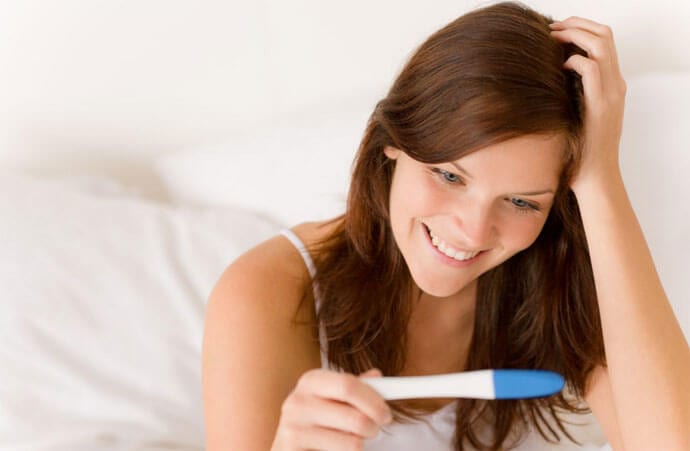 Pozytywny test ciążowy z internetu 31 test ciążowy