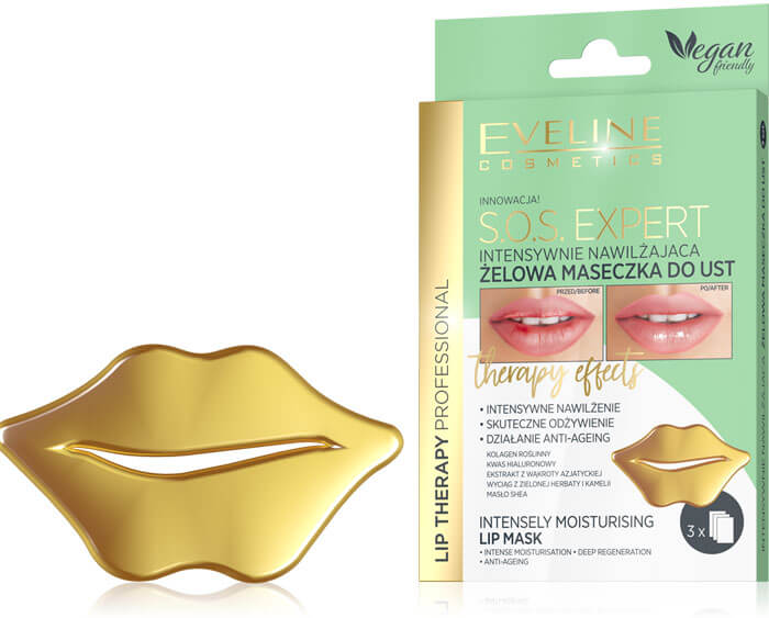 S.O.S. Expert intensywnie nawilżająca maseczka do ust d