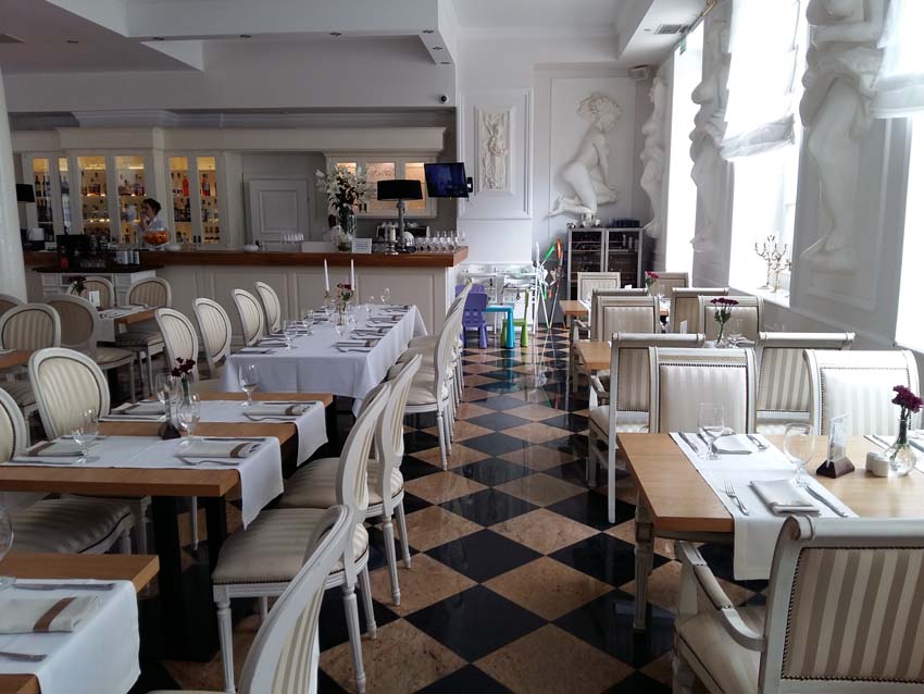 restauracja Pałac Alexandrinum