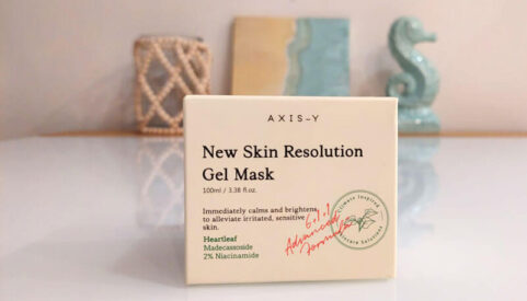 Koreańska maska żelowa do twarzy