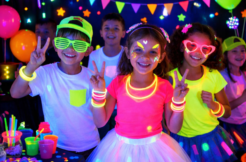 Neon Party galaxy Kraków